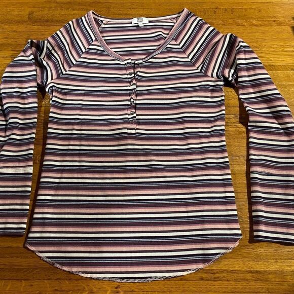 True Craft Striped Women’s Top XL NWOT - Picture 3 of 10